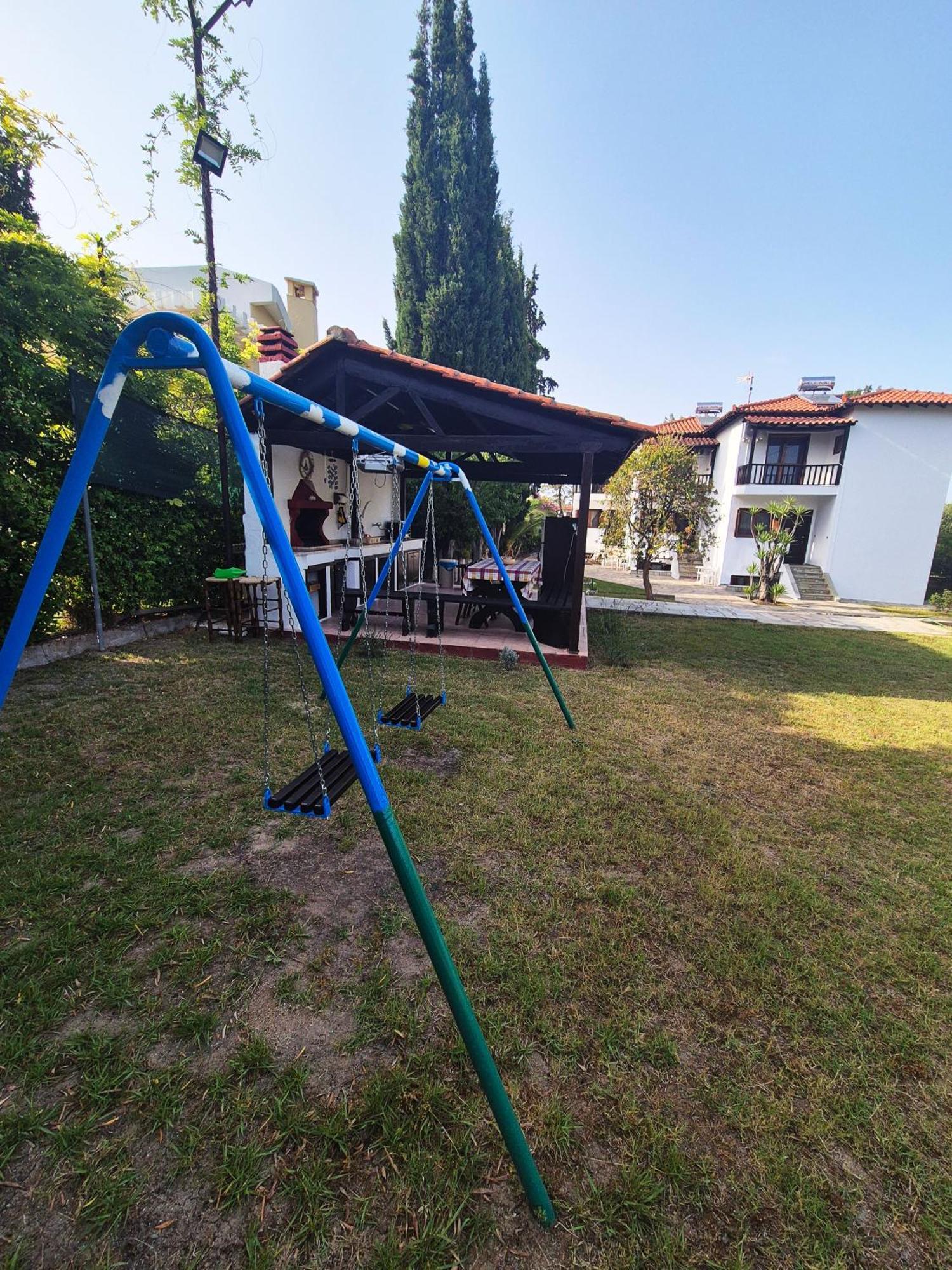 Geovilla Green & Blue 1 - Pefkochori Extérieur photo